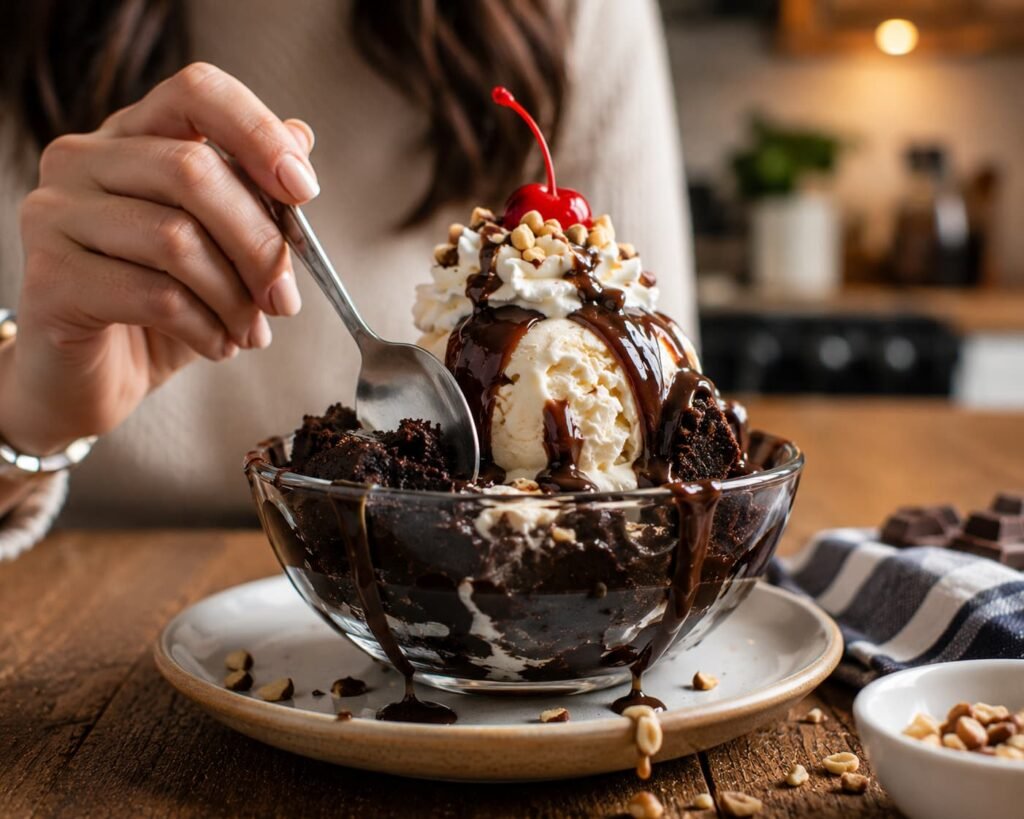 brownie sundae recipe