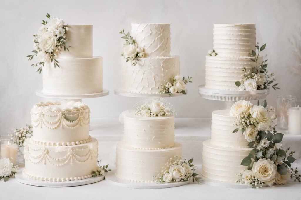buttercream frosting wedding cake