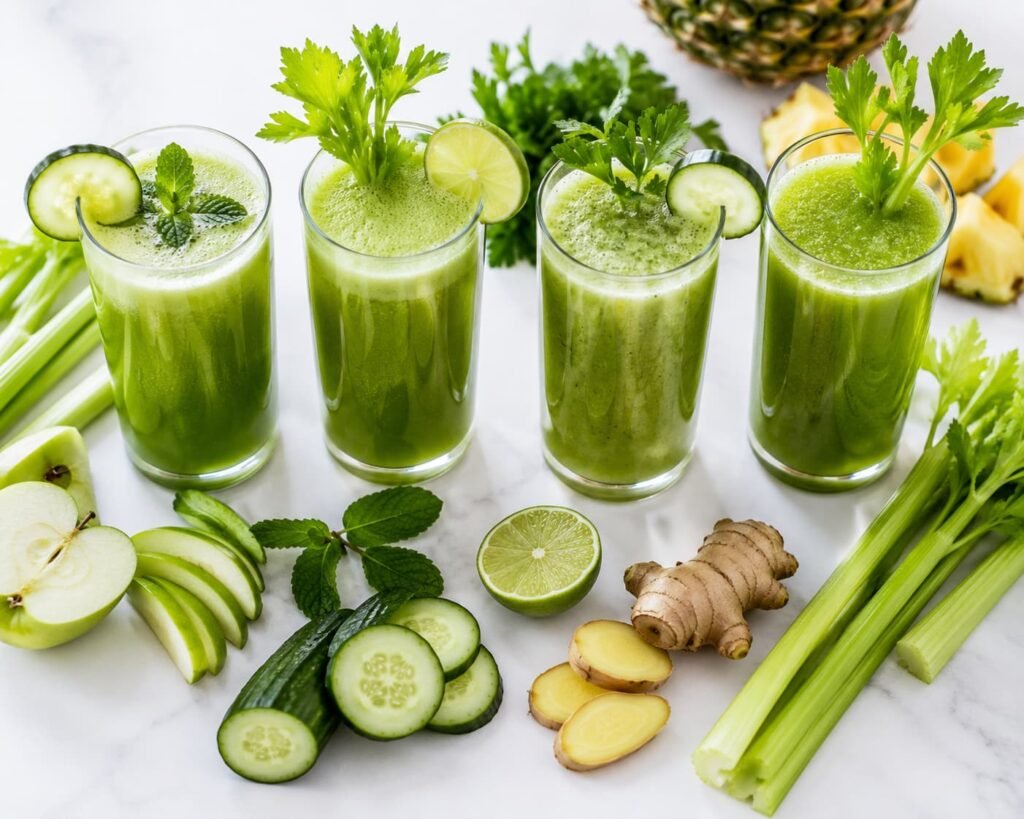 celery and cucumber juice