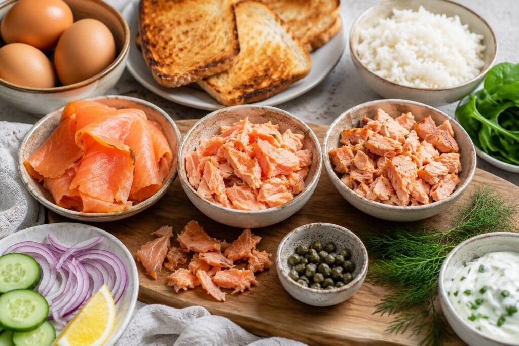 cold smoked salmon