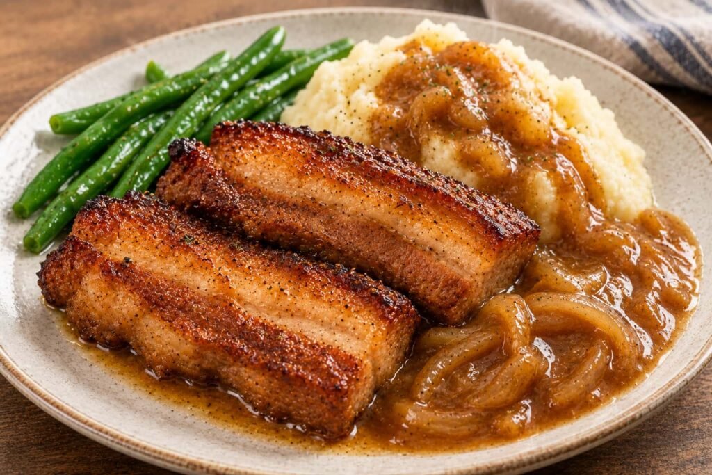 cooking belly pork in slow cooker​