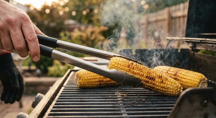 corn on the grill