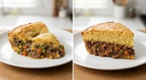 cornbread casserole with ground beef