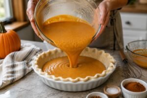 creamy pumpkin pie