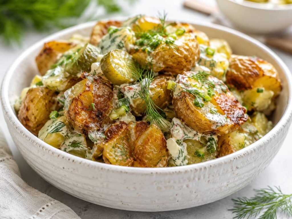 crispy potato salad