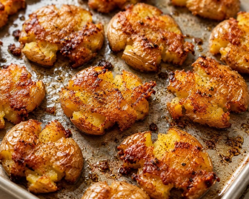 crispy roasted potatoes