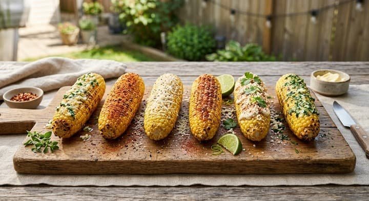 frozen grilled corn on the cob