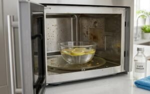 hacks for cleaning a microwave