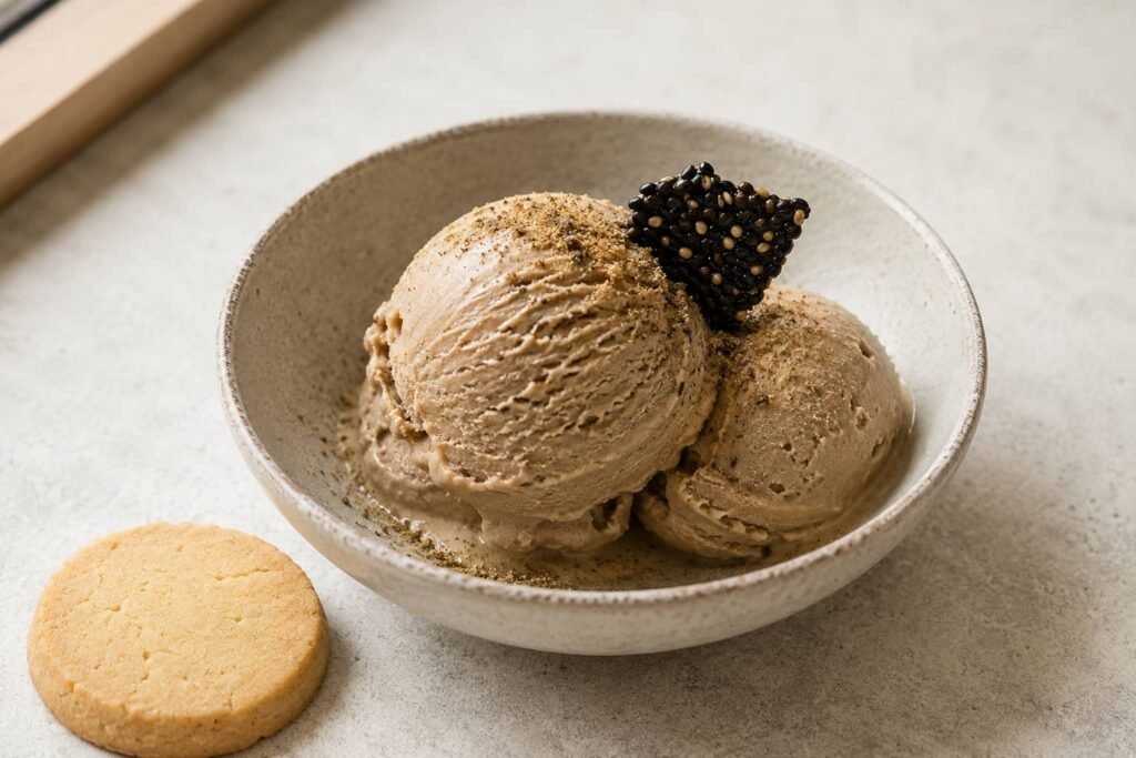 hojicha ice cream​
