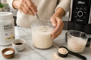ninja creami protein ice cream recipes