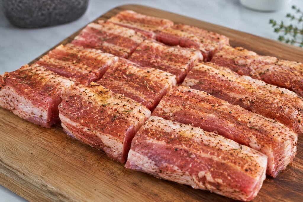 pork belly cooked in slow cooker