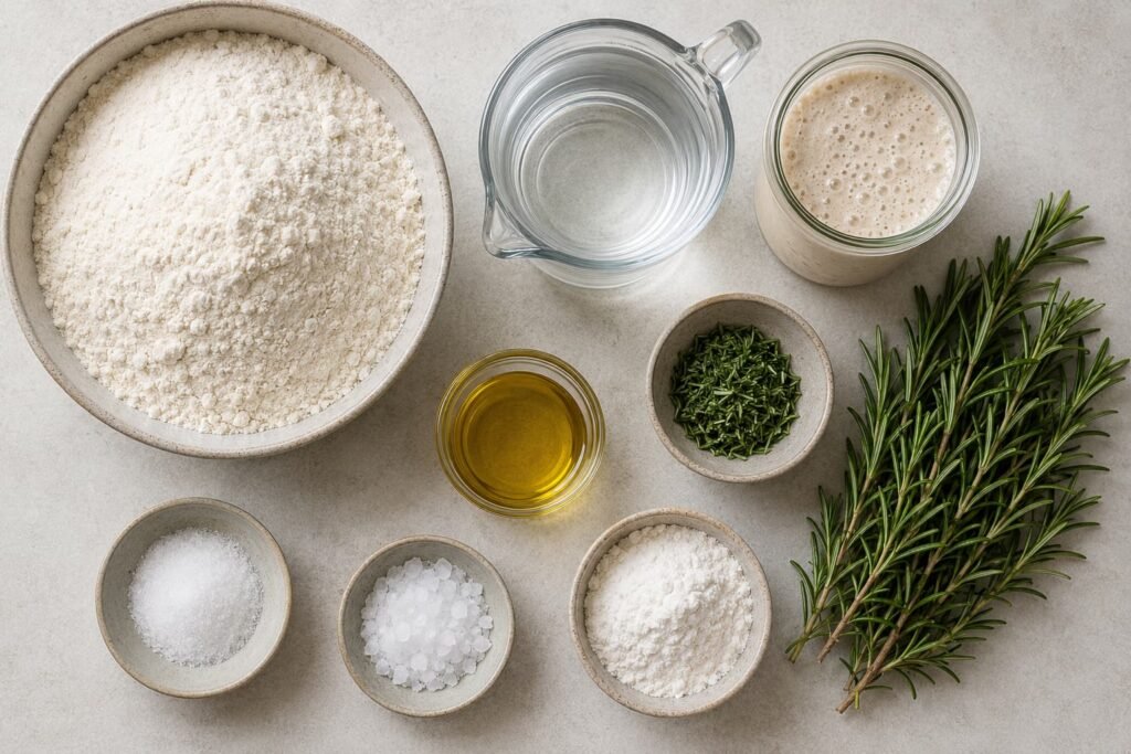 rosemary sourdough bread