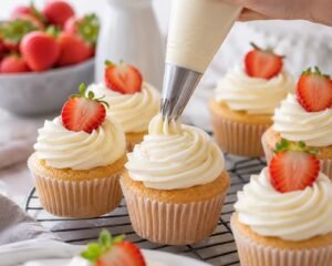 strawberry filled cupcakes recipe