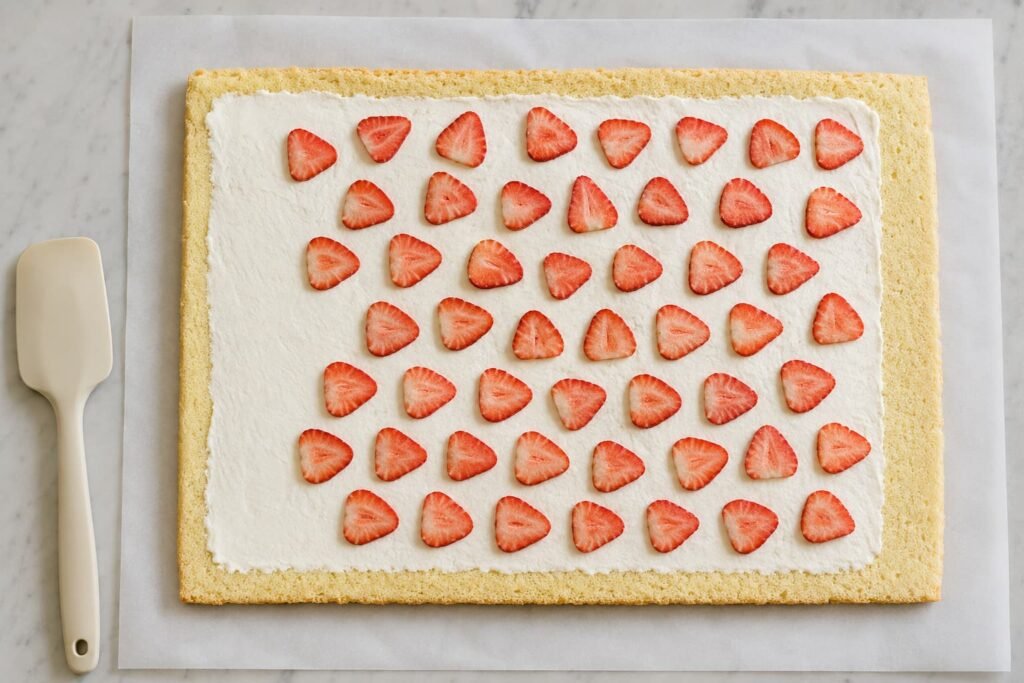 strawberry slices