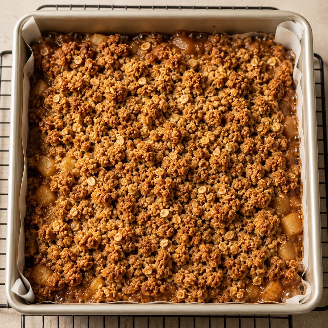 apple streusel bars