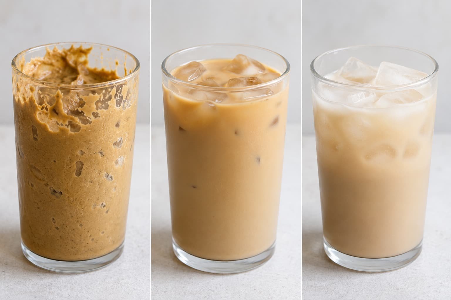 high protein iced coffee