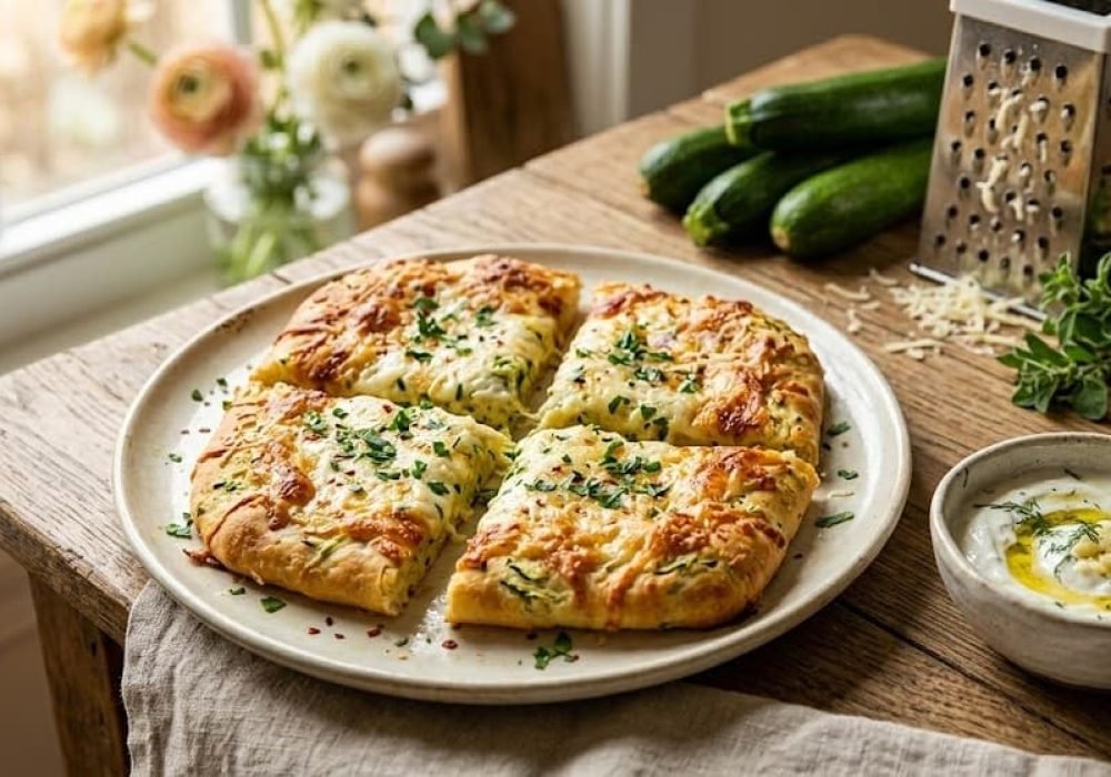 Zucchini Flatbread