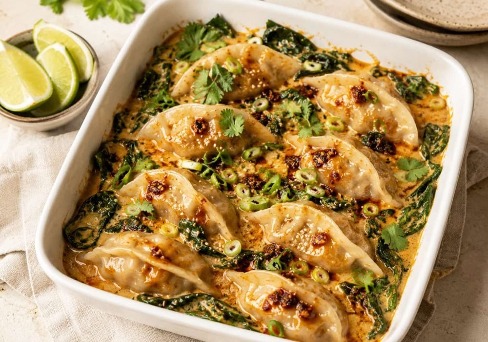 baked dumplings