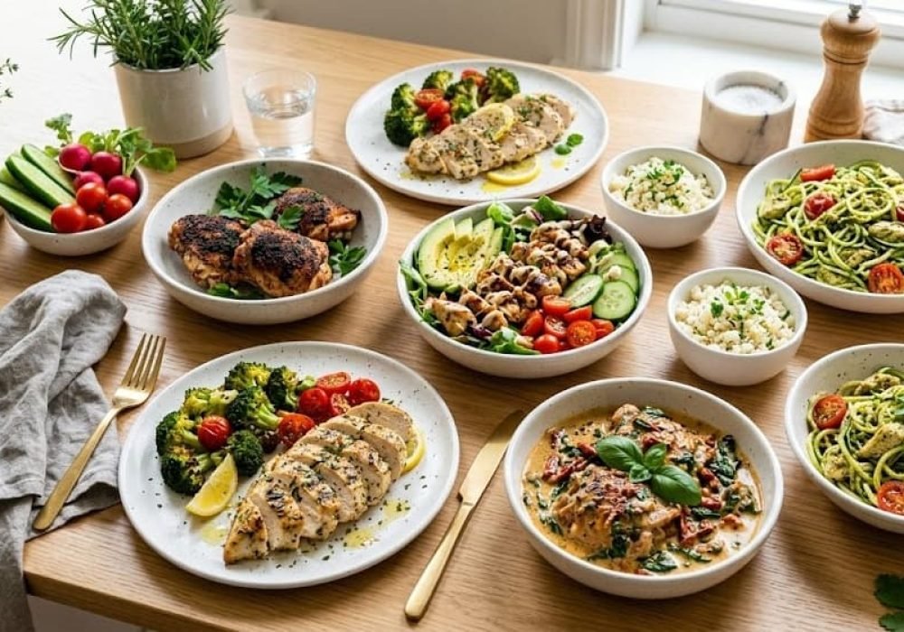 high protein low carb chicken recipes