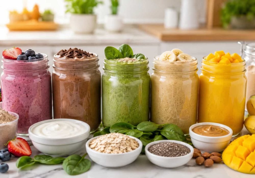 high protein smoothie recipes