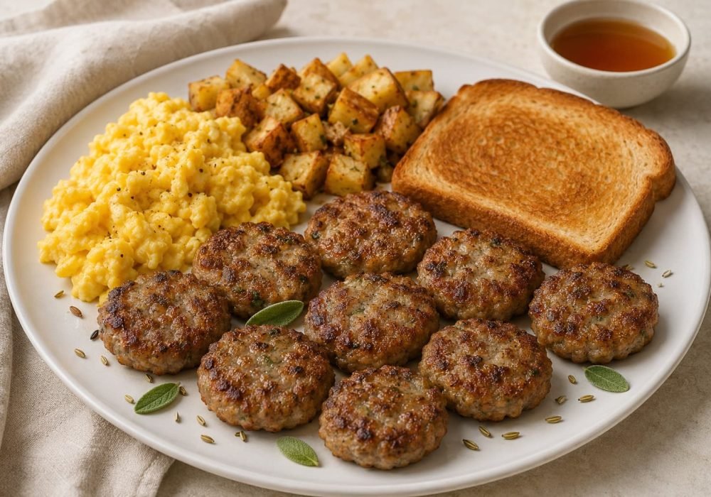 homemade chicken sausage