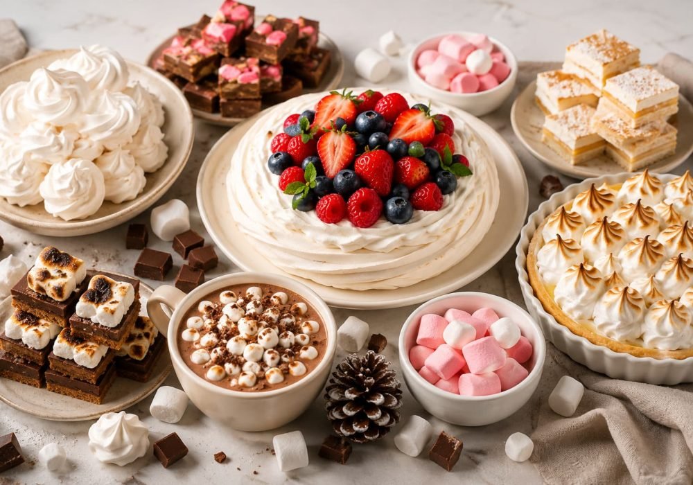 marshmallow and meringue