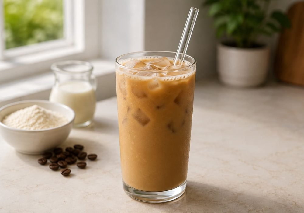 protein iced coffee recipe